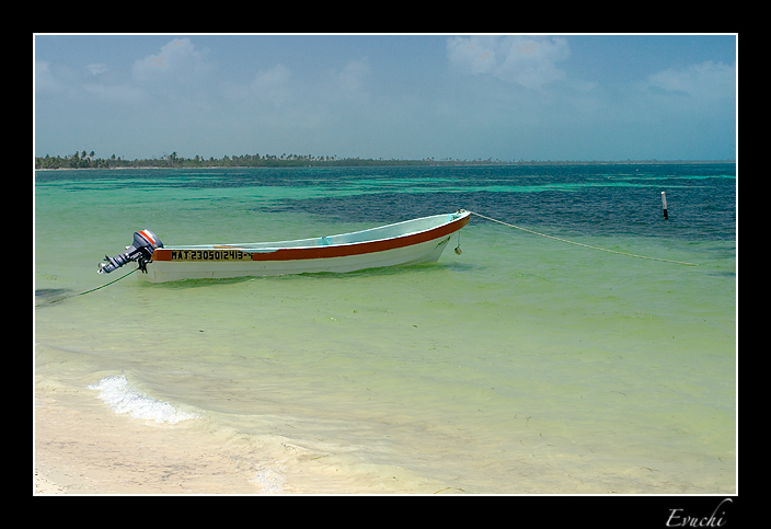 Barca en la orilla
Keywords: Mexico Riviera Maya barca orilla playa mar